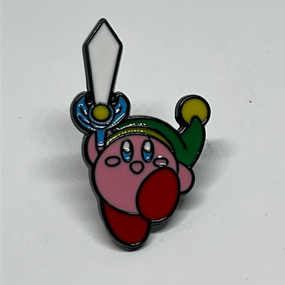 2/$14 Kirby Gamer Gift Anime brooch lapel‎ pin backpack pin hat pin gift - Picture 1 of 3